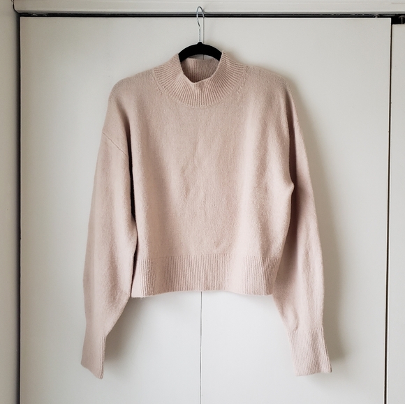 & Other Stories Mock Neck Sweater - Picture 1 of 7